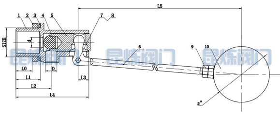 KL-101Z不銹鋼浮球閥結(jié)構(gòu)圖- 上海昆煉閥門(mén)制造有限公司 KL-101Z不銹鋼浮球閥結(jié)構(gòu)圖- 上海昆煉閥門(mén)制造有限公司