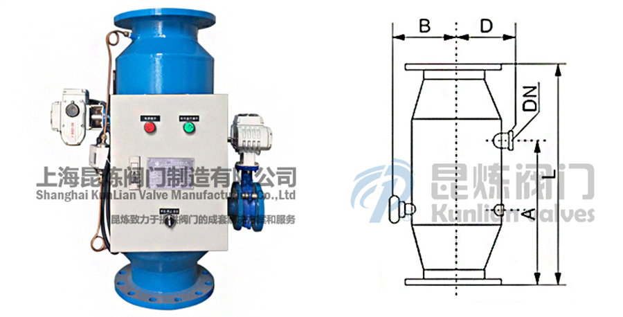 ZPG全自動反沖洗過濾器結(jié)構(gòu)圖- 上海昆煉閥門制造有限公司 ZPG全自動反沖洗過濾器結(jié)構(gòu)圖- 上海昆煉閥門制造有限公司